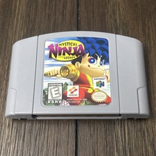 Nintendo 64 Mystical Ninja Starring Goemon (N64) Autêntico Testado Funciona! comprar usado Nintendo 64 Mystical Ninja Starring Goemon (N64) Autêntico Testado Funciona! comprar usado  Enviando para Brazil
