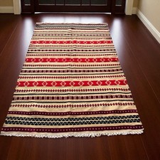 Vintage handmade flatweave for sale  HOUNSLOW