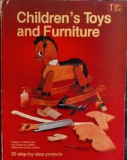 CHILDREN'S TOYS AND FURNITURE 50 Step-by-Step Projects by Monte Burch. 1983 Pbck, usado comprar usado  Enviando para Brazil