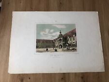 Gravure rouen place d'occasion  Trilport
