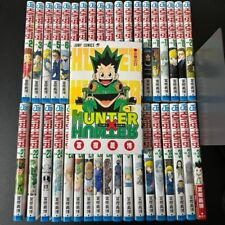 Hunter x Hunter VOL.1-38 Kompletny zestaw manga Japońskie komiksy Yoshihiro Togashi na sprzedaż  Wysyłka do Poland