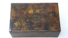 Lacquer box floral for sale  SALISBURY