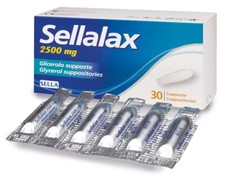 Sellalax 2500mg supposte usato  Bellizzi