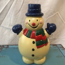 Vintage christmas snowman for sale  Grand Prairie