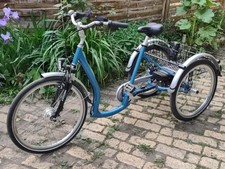 Gang elektrodreirad blau gebraucht kaufen  Halle
