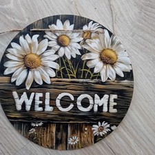 Gänseblümchen schild welcome gebraucht kaufen  Aichach