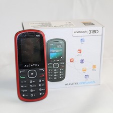 Smartphone Alcatel One Touch 318D desbloqueado vermelho dual SIM 2012 GSM novo na caixa comprar usado  Enviando para Brazil