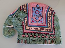 Vintage woven embroidered for sale  Belgrade