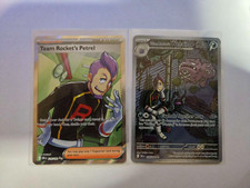 Team Rockets Weezing 199/182 and Petrel 226/182 Destined Rivals INGLÊS comprar usado  Enviando para Brazil