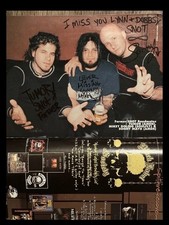 Revista autografada SOULFLY, SNOT, AMEN  comprar usado  Enviando para Brazil