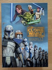 USED Star Wars Clone Wars Season 1-5 Collector's Edition Blu-ray Box comprar usado  Enviando para Brazil