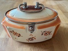Deckeldose art deco gebraucht kaufen  München
