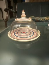 Käseglocke glas keramik gebraucht kaufen  Neu Wulmstorf