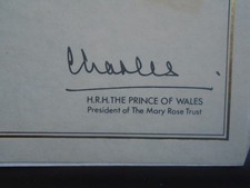 Prince charles hrh for sale  POOLE