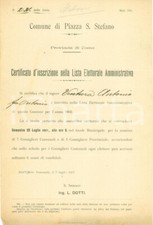 1902 cernobbio antonio usato  Milano