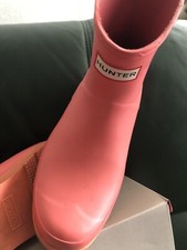 Hunter gummi stiefelleten gebraucht kaufen  Göttin, -Neustadt