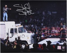 Stone Cold Steve Austin WWE autografado 16" x 20" na fotografia de caminhão de cerveja comprar usado  Enviando para Brazil