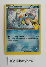 Pokemon Totodile OFICJALNA KARTA HOLO 18/25 - 25 rocznica MCDonalds 2021 na sprzedaż  PL