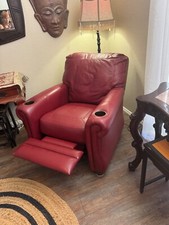 Red leather macy for sale  Tustin