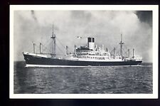 ca1119 - Navio de carga Glen Line - Cardiganshire - cartão postal de fundo liso 5,5 x 3,5 comprar usado  Enviando para Brazil