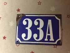 Altes emailschild 33a gebraucht kaufen  Kassel