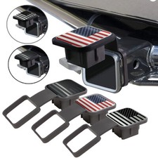 Tampa de engate de reboque 2" tampa plugue receptor traseiro reboque EUA plugue tampa de proteção bandeira comprar usado  Enviando para Brazil