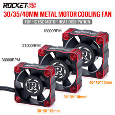 Ventilador de refrigeração Rocket-RC metal 30/35/40mm 8.4V 30000RPM para aquecimento do motor RC ESC comprar usado  Enviando para Brazil