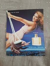 Publicité papier Parfum. Perfume Ad Céline Dion de 2003 Flamand, usado comprar usado  Enviando para Brazil