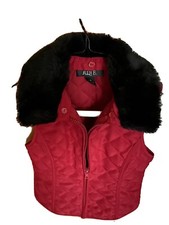 Girl vest faux for sale  Larchmont