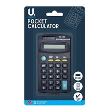 Pocket calculator black for sale  TELFORD