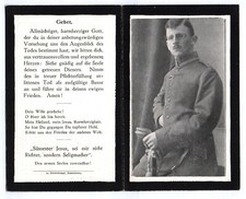 Sterbebild vizefeldwebel ffiz gebraucht kaufen  Neugersdorf