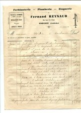 Invoice andance fernand d'occasion  Expédié en Belgium