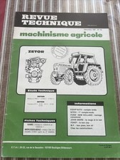 REVUE TECHNIQUE ZETOR 8111 8145 10111 10145 12145 Moteurs Z 8401.1 8002.1 8701.1 na sprzedaż  Wysyłka do Poland
