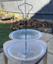 Vintage chrome cake for sale  UK
