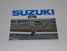 Suzuki 750 depliant usato  Bussoleno