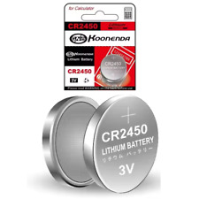 Usado, 1x Pila boton bateria original Litio CR2450 3V ER2450 GPR2450 Koonenda 2450 comprar usado  Enviando para Brazil