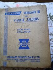 Standard vanguard parts for sale  WILLENHALL