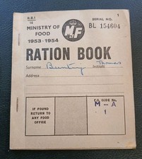 1953 ministry food for sale  BRIGHTON