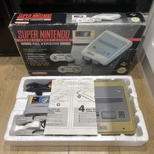 Nintendo snes boxed for sale  HOVE