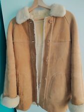 Camel tan shearling for sale  LONDON