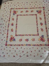 Vtg floral cotton for sale  Cuyahoga Falls
