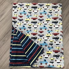 Cobertor macio para bebês Zak & Zoey azul carros listras amorosas caminhões veículos 30x38” comprar usado  Enviando para Brazil