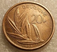 Moneta franchi belga usato  Sale