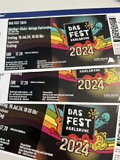 Fest tickets freitags gebraucht kaufen  Mühlhausen