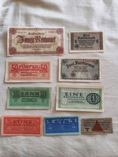 Banknoten reichsmark behelfsza gebraucht kaufen  Rabenau
