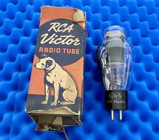 Usado, Um tubo de vácuo RCA Victor tipo 50/ano 1938/micromhos e placa corrente FORTE comprar usado  Enviando para Brazil