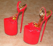 Fetish sandals red d'occasion  Champs-sur-Marne
