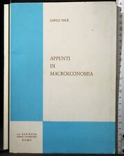 Appunti macroeconomia. carlo usato  Ariccia