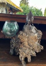 Wurzelholz buddha glasvase gebraucht kaufen  Glees, Wassenach, Wehr