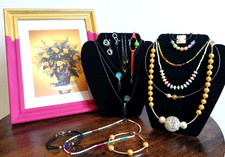 Schmuck konvolut seidenbild gebraucht kaufen  Berlin
